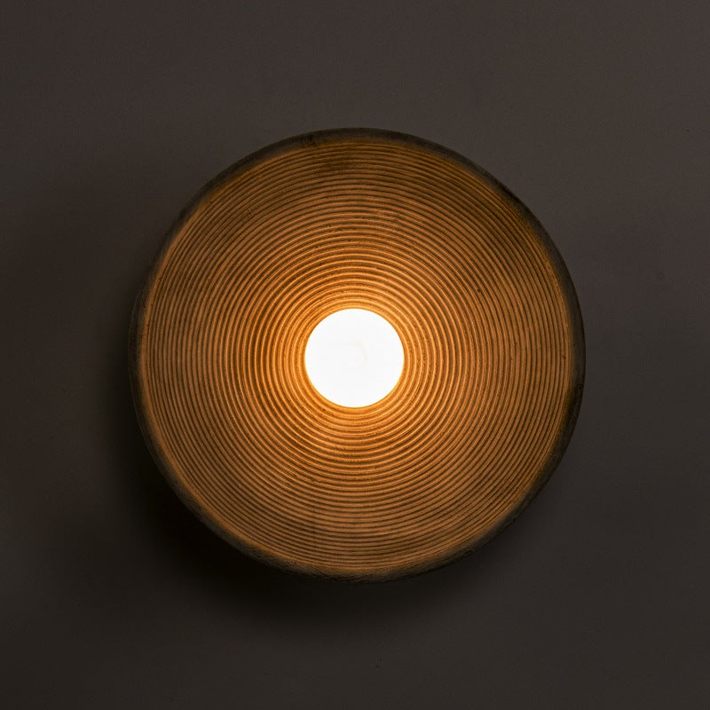 Retro Wall Sconce with a warm glow
