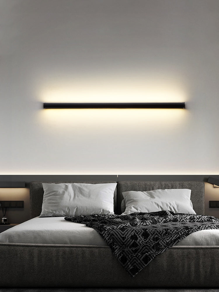 Corner Ambient Wall Lamp casting soft light along a wall
