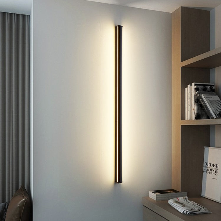Corner Ambient Wall Lamp casting soft light along a wall