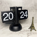 Retro Flip Clock on a nightstand