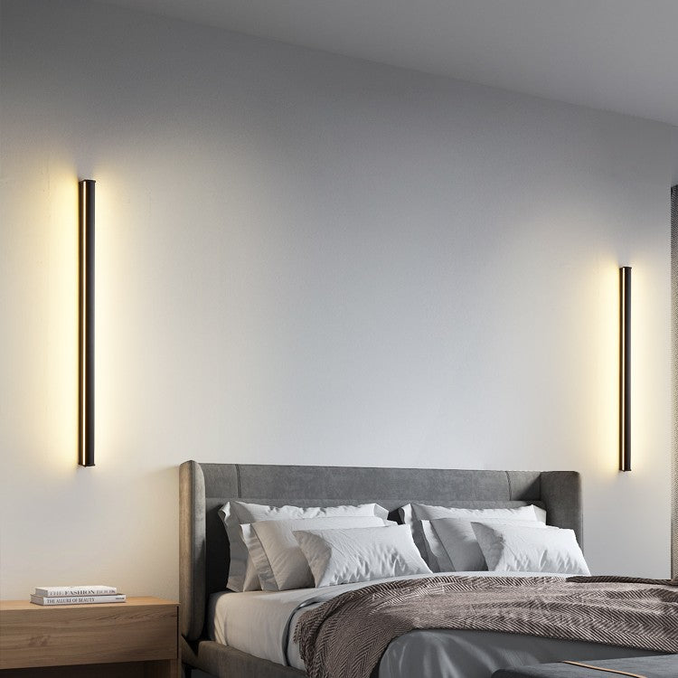 Corner Ambient Wall Lamp casting soft light along a wall